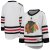 Chicago Blackhawks Dziecięca - Replica White NHL Koszulka/Własne imię i numer
