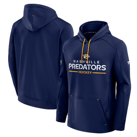 Nashville Predators - 2026 Authentic Pro Rink Tech NHL Sweatshirt - Wielkość: L/USA=XL/EU
