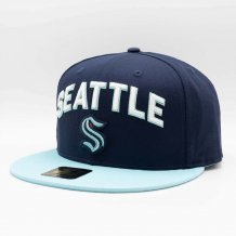 Seattle Kraken - Faceoff Snapback NHL Cap