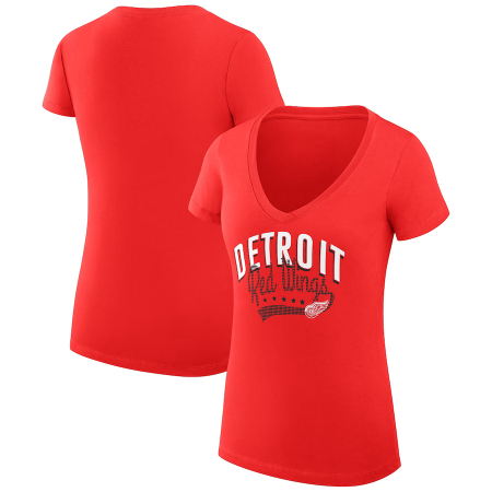 Detroit Red Wings Womens - Filigree Logo NHL T-Shirt