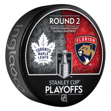 Toronto Maple Leafs vs. Florida Panthers 2023 Stanley Cup Playoffs NHL Puck