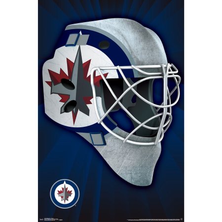 Winnipeg Jets - Mask NHL Plagát