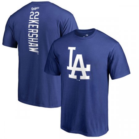 Los Angeles Dodgers - Clayton Kershaw Backer MLB T-Shirt