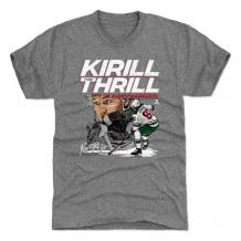 Minnesota Wild - Kirill Kaprizov The Thrill Gray NHL T-Shirt