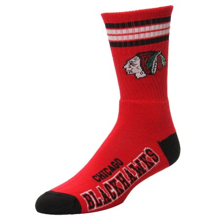 Chicago Blackhawks - 4-Stripe Deuce NHL Socks
