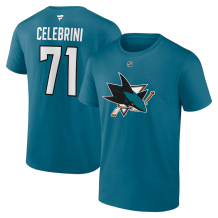 San Jose Sharks - Macklin Celebrini Stack NHL Koszułka