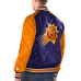 Phoenix Suns - Full-Snap Varsity Satin NBA Kurtka