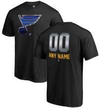 St. Louis Blues - Midnight Mascot NHL T-Shirt mit Namen und Nummer