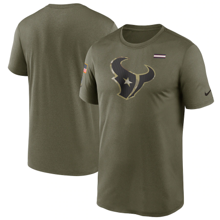Houston Texans - 2021 Salute To Service NFL T-Shirt - Größe: M/USA=L/EU
