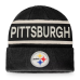 Pittsburgh Steelers - Heritage Cuffed NFL Czapka zimowa