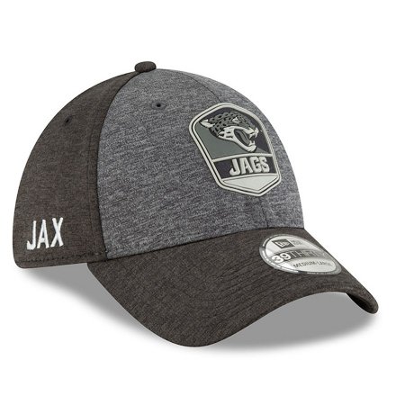 Jacksonville Jaguars - 2018 Sideline Road Graphite 39Thirty NFL Hat