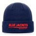 Columbus Blue Jackets - Authentic Pro Locker Cuffed NHL Zimná čiapka