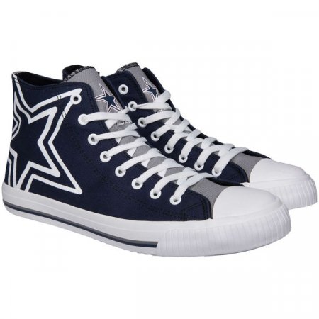 Dallas Cowboys - Big Logo High Top NFL Sneakers