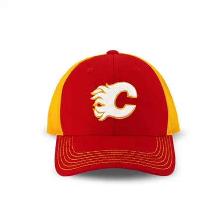 Calgary Flames Ddziecięca - Colour Block NHL Czapka