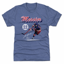New York Rangers - Mark Messier Retro Script NHL Tričko