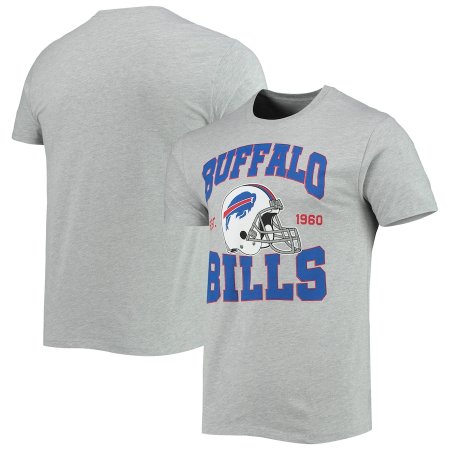 Buffalo Bills - Helmet Gray NFL T-Shirt
