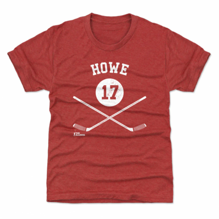 Detroit Red Wings Kinder - Gordie Howe 17 Sticks NHL T-Shirt