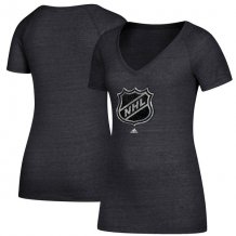 NHL Logo Kobiety - Distressed Logo NHL Koszułka