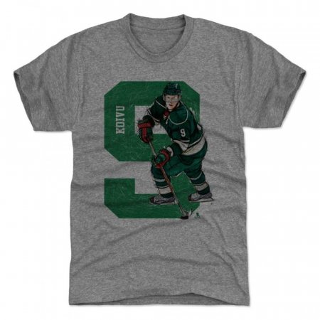 Minnesota Wild - Mikko Koivu Sketch NHL T-Shirt :: FansMania