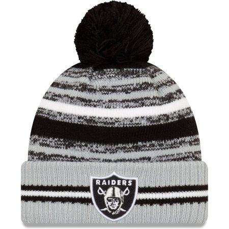 Las Vegas Raiders - 2021 Sideline Home NFL Knit hat