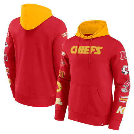 Kansas City Chiefs - Patched Out NFL Bluza s kapturem