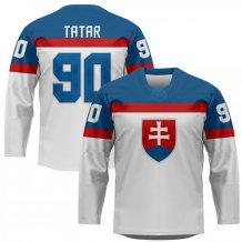 Słowacja - Tomas Tatar 2022 Replica Fan Jersey Biały