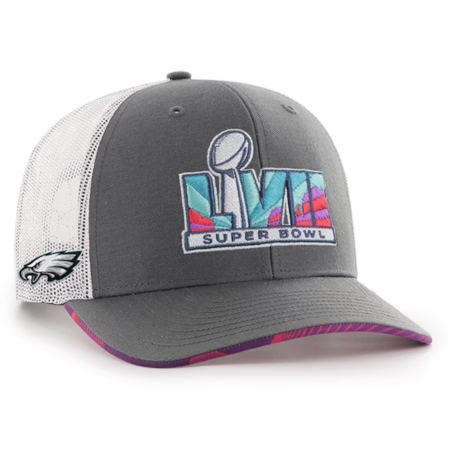 Philadelphia Eagles - Super Bowl LVII Logo Trucker NFL Šiltovka