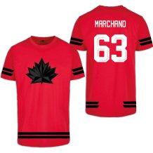 Canada - Brad Marchand 2026 Hockey T-shirt - Red