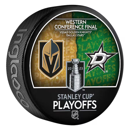 Vegas Golden Knights vs. Dallas Stars 2023 Stanley Cup Playoffs NHL Puk