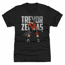 Anaheim Ducks - Trevor Zegras Bold Black NHL T-Shirt