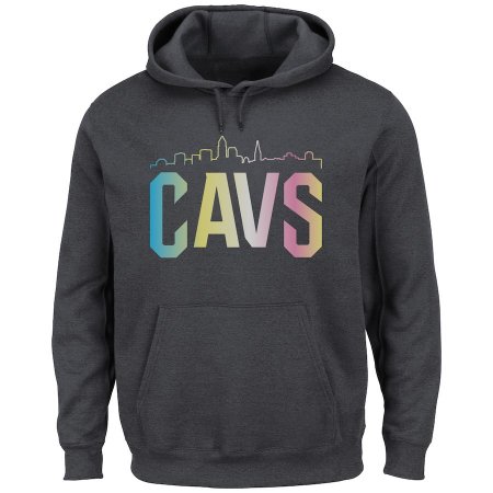 Cleveland Cavaliers - Color Reflective Skyline NBA Bluza z kapturem