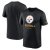 Pittsburgh Steelers - Infographic Black NFL T-shirt
