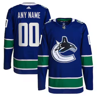 Vancouver Canucks - Adizero Authentic Pro NHL Jersey/Customized
