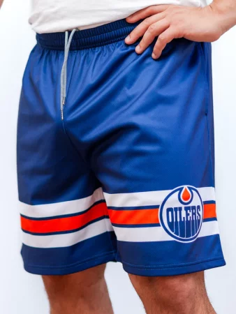 Edmonton Oilers - Mesh Hockey NHL Shorts