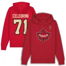 Kanada Hockey Macklin Celebrini Mikina s kapucí