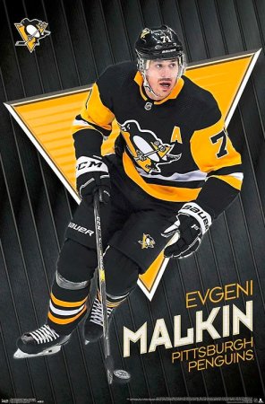 Pittsburgh Penguins - Evgeni Malkin Official NHL Plakát