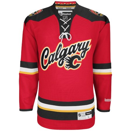 Calgary Flames - Premier NHL Koszulka/Własne imię i numer