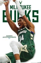 Milwaukee Bucks - Giannis Antetokounmpo Feature Plagát