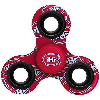 Montreal Canadiens - Logo Three-Way NHL Printed Spinner