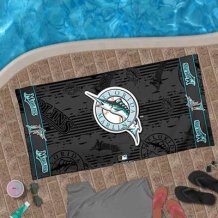 Florida Marlins - Beach Fan MLB Towel