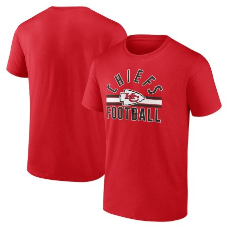 Kansas City Chiefs - Standard Arch Stripe NFL T-Shirt