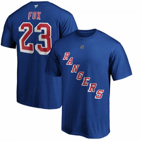 New York Rangers - Adam Fox Stack NHL T-Shirt