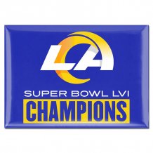 Los Angeles Rams - Super Bowl LVI Champions Metal Fridge NFL Magnetka