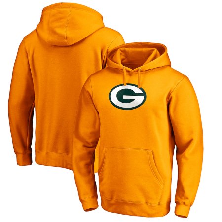 Green Bay Packers - Team Logo Gold NFL Mikina s kapucí