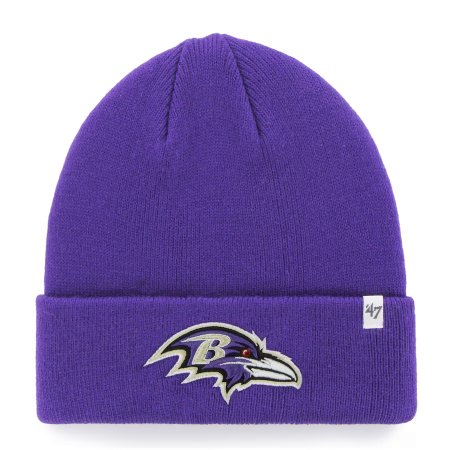 Baltimore Ravens - Secondary Basic Purple NFL Zimní čepice