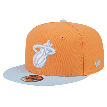 Miami Heat - Color Pack 2-Tone Orange/Light Blue 9Fifty NBA Kšiltovka - Velikost: nastavitelná