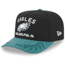 Philadelphia Eagles - 2025 Draft 9Fifty Black NFL Hat