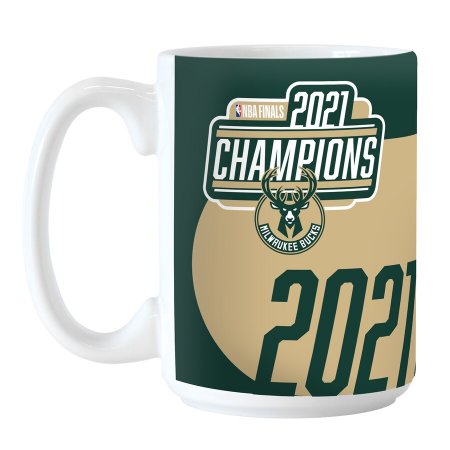 Milwaukee Bucks - 2021 Champions Sublimated NBA Mug