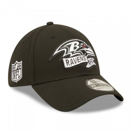 Baltimore Ravens - 2022 Sideline Black & White 39THIRTY NFL Cap
