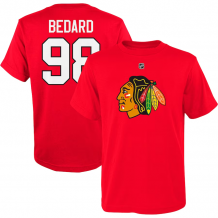 Chicago Blackhawks Detské - Connor Bedard Home NHL Tričko
